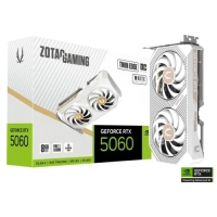 ZOTAC GAMING GeForce RTX 5060 Twin Edge OC White Edition 8GB GDDR7 550W Graphics Card